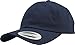 Produktbild Yupoong Flexfit Low Profile Cotton Twill Unisex Dad Hat Cap für Damen und Herren, 6 Panel Baseball Cap unstructured mit Messingverschluss, navy, One Size