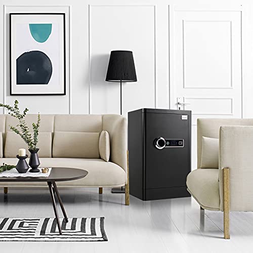 Tenamic Deluxe Biometric Fingerprint Safe Box Smart Touch Screen Fireproof Safe for Home Office Hotel 3.83 Cubic - Thumbnail 7