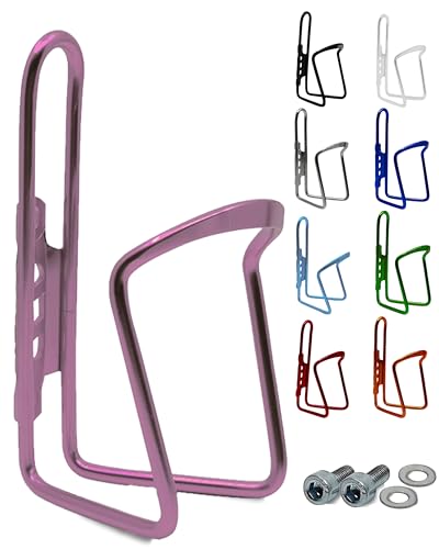 Fahrrad Flaschenhalter Ohne Schrauben - Mit Netztasche Für 6-8cm Flaschen