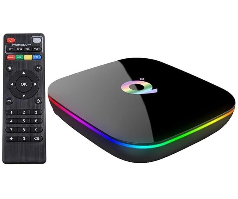 Di Tutto Per Tutti® TV Box Q Plus Android 10, 4GB RAM, 64GB ROM, H6 Quad-Core Cortex-A53 | HD Smart TV BOX 6K Ultra HD H.265 2.4GHz WiFi Ethernet USB 3.0 USB 2.0