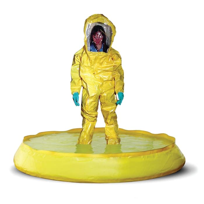 100 Gallon Capacity, Decontamination Pool, Without Drain, SpillNEST™, Yellow - T8602