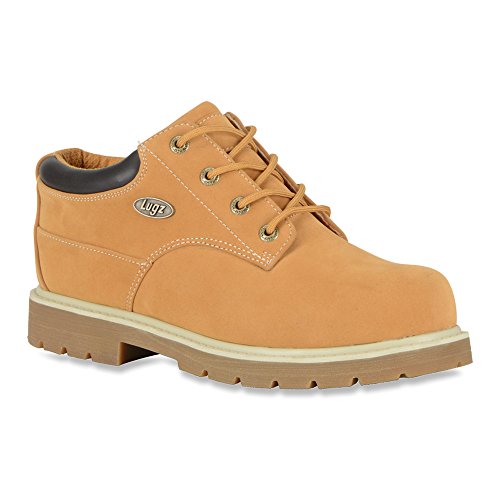 Lugz Men's Drifter Lo LX Boot,Golden Wheat/Bark/Cream/Gum Thermabuck,US 14 D