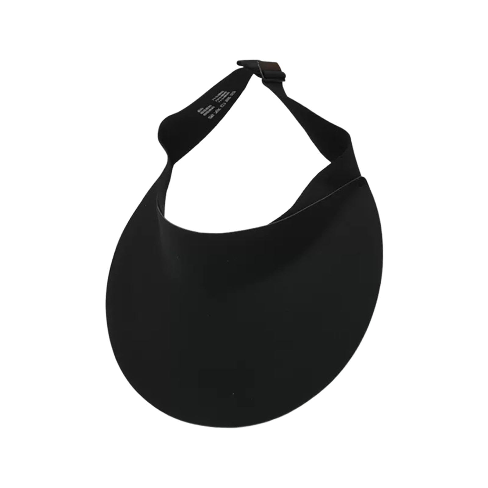 Sun Hat for Women Men Adjustable Roll up Visors for Hiking Travel Pool Party Black|Clothing, Shoes & Accessories | Womens Accessories | Hats-image-34