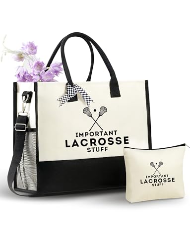 InnoBeta Lacrosse Tote Bag con cierre y correa miniatura 1