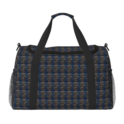 Bolso de viaje Gears Clock amplio y plegable para organizar tus días de negocios