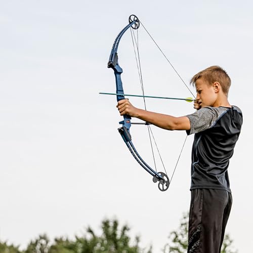 GENESIS Original Compound Bow & Arrow Kit- Draw Hand - Right, Purple - image 4