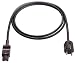 Produktbild as - Schwabe 70874 Heissgeräte-Zuleitung 155 C, 2m H05RR-F 3G1,0, schwarz, IP20 Innenbereich