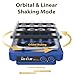 4E's USA Orbital and Linear Shaker - Adjustable Speed 20-500 RPM Orbital Shaker, 7.5 kg Loading Capacity Laboratory Shaker Mixer with Both Orbital Linear Shaking Mode, Continuous and Timed Operations