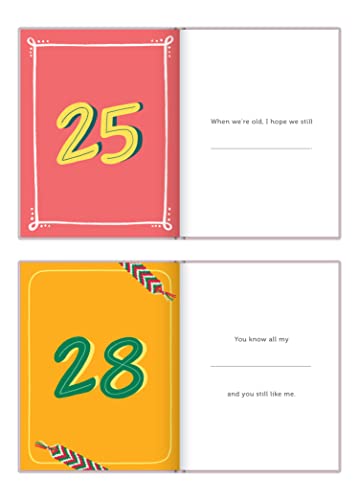 Em & Friends Reasons You're My Bff Book Fill In The Love Fill-In-The-Blank Book Gift Journal, 4.10 X 5.40-Inches #TOP4
