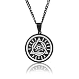 Collar para hombre Acero precioso (CarEye of Povidence