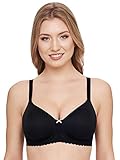 Susa Damen Susa Damen Ohne Bügel 8071 B gelloser BH, Schwarz (Schwarz 004), 100A EU