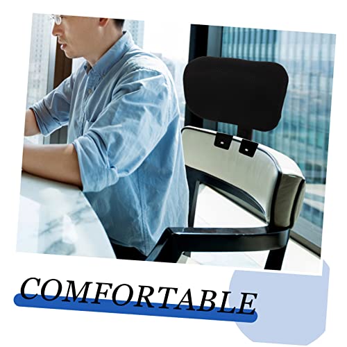 Chaise de bureau ergonomique avec appui-tête réglable noir