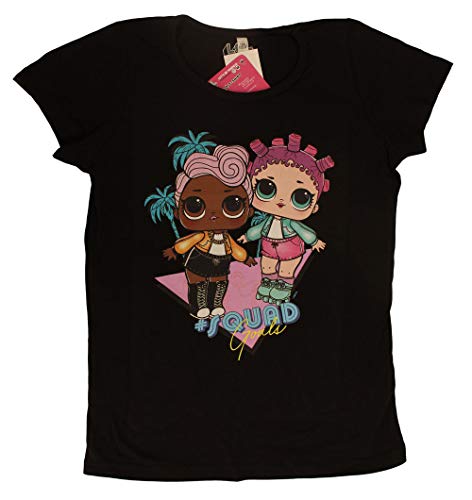 Preisvergleich Produktbild LOL Surprise Mädchen T-Shirt (Schwarz, 122)