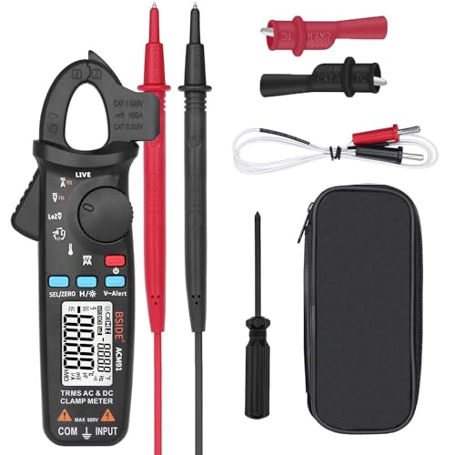VEVOR Multimètre Numérique 6000 Points Testeur Multiple CA CC Voltmètre