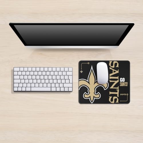 Image of YouTheFan NFL New Orleans Saints Gameday Mouse Pad