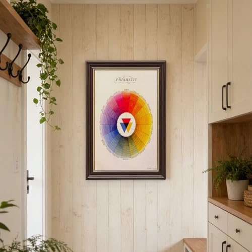 Affiche vintage roue chromatique 20x30cm | Cadeau idéal bureau - 6
