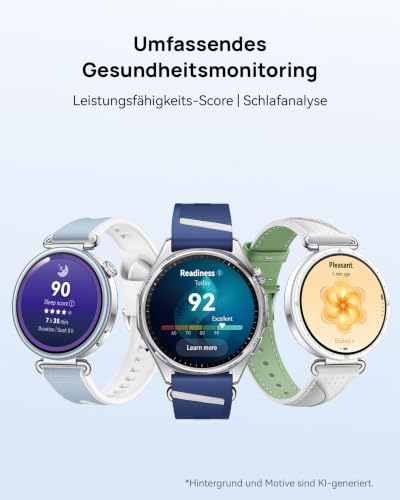 HUAWEI Watch GT 7 Smartwatch mit Ski- & Fahrrad-Features, 46 mm, Schwarz
