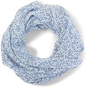 TOM TAILOR Unisex 1051013 Loop-Schal mit Print (1er Pack)