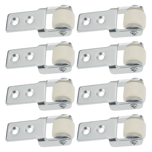 8pcs Sliding Door Track Guide Roller Wheels