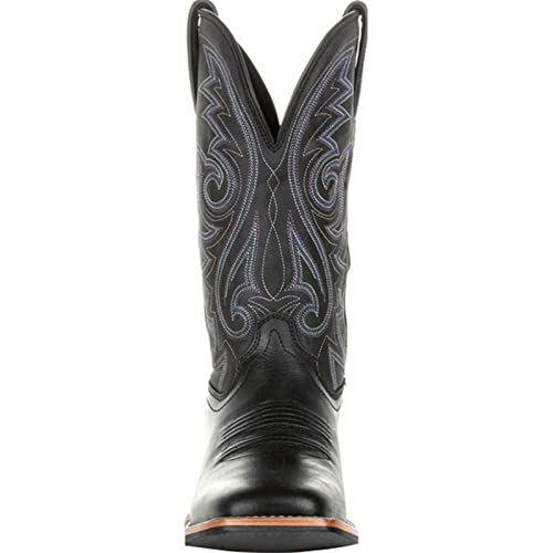 Beiousalie Cowboy Boots For Men Western Work Traditional Country Boot Leather Retro Embroidered Pointed Toe Boots #TOP3
