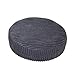 HomeDecTime Couverture De Tabouret De Bar Ronde Antidérapante Couverture De Siège De Chaise De Club De Bar De Club De Salon 12-16 '' - 04 40cm - Gris Foncé