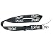 Fox Racing Black Keychain Lanyard
