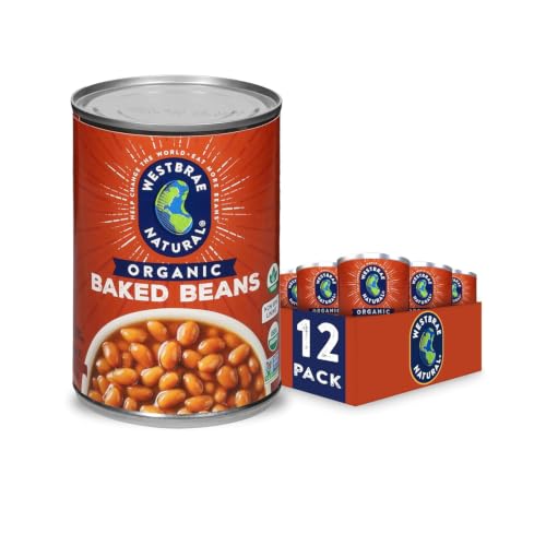 Image of Westbrae Natural Organic Baked Beans, 16 oz, (Pack of 12)