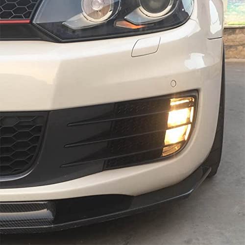 Cache de feu antibrouillard avant Golf 6 MK6 R20 solution pare-chocs cassé - 4