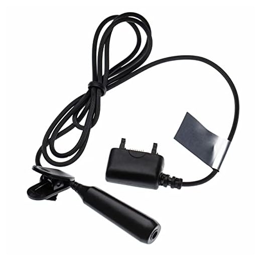 vhbw Ljudadapter kompatibel med Sony Ericsson W800i, W810i, W850i, W880i, W890i Handy – FastPort till 3,5 mm teleuttag, svart