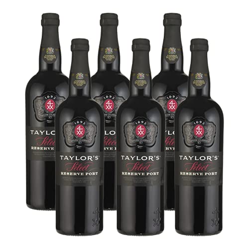 Vino de Oporto Taylors Selected Reserva - Vino Fortificado- 6 Botellas