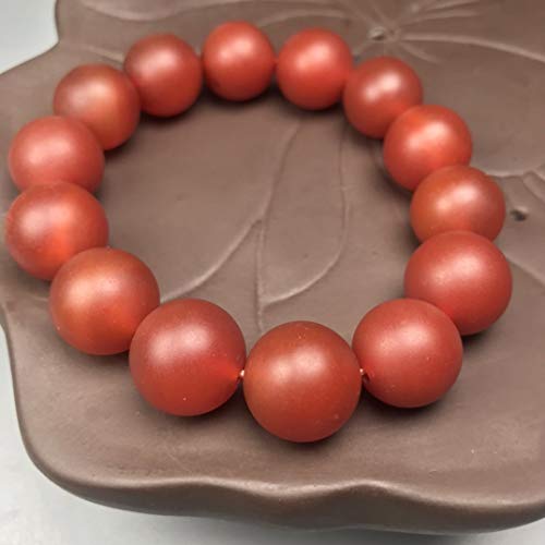 Bracelet Brangle Agate Rouge Tibétain : Évitez les Contrefaçons avec la Perle Dzi Originale