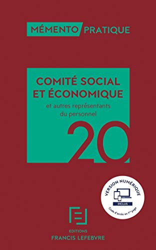 Télécharger MEMENTO COMITE SOCIAL ET ECONOMIQUE 2020 Gratuit