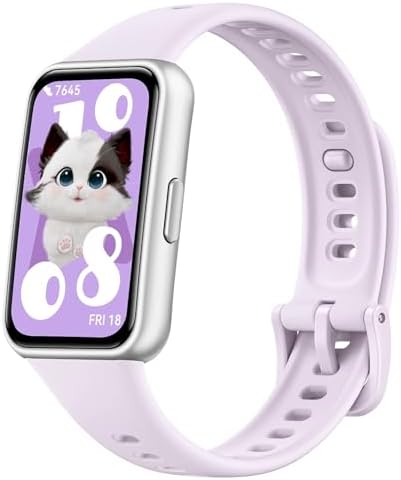 Smartwatch, HUAWEI Band 11, Tela AMOLED de 1,62", Bateria com Autonomia de Até 14 Dias, Monitoramento Aprimorado do Sono, Bem-estar Emocional, Compatível com iOS e Android, Roxo Polímero