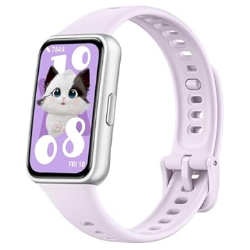 Smartwatch, HUAWEI Band 11, Tela AMOLED de 1,62", Bateria com Autonomia de Até 14 Dias, Monitoramento Aprimorado do Sono, Bem-estar Emocional, Compatível com iOS e Android, Roxo Polímero