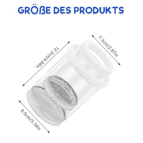 Aufzuchtbecken Aquarium mit Laichkasten - Silkwish Ablaichkasten für Babyfische - Babybecken Zuchttanks für Garnelen, Clownfische und Guppys - Acryl Fisch-Isolationsbox (123 x 85 x 73mm)