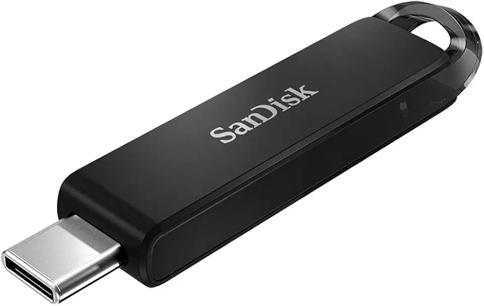 Pendrive SanDisk Ultra USB SDCZ460-256G-G46, tipo C, 256 GB, preto