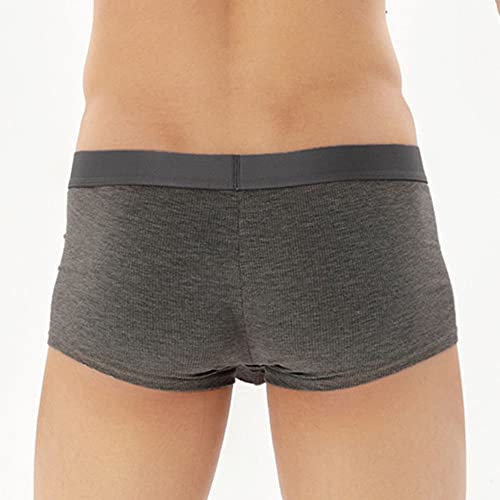 JEShifangjiusu Men'S Underwear Boxer Briefs 3 Pack Cotton Comfort Soft Boxer Brief Moisture-Wicking Breathable, Multipack4