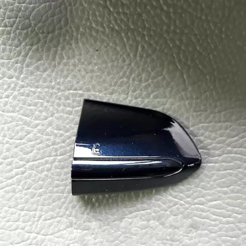 Front Exterior Left Driver Side Door Handle Lock Bezel Cover Cap Fit for Ford Fusion 2013-2020, for Edge 2015-2020 (Blue) image 2
