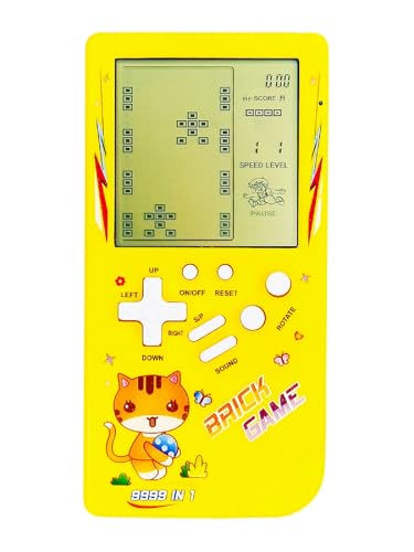 TAQY Patrón Lindo Gato Consola de Juegos de Bloque 23 Juegos de L...