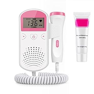 Baby Heartbeat Monitor Pregnancy Doppler Fetal Monitor for Pregnancy Easy to Use