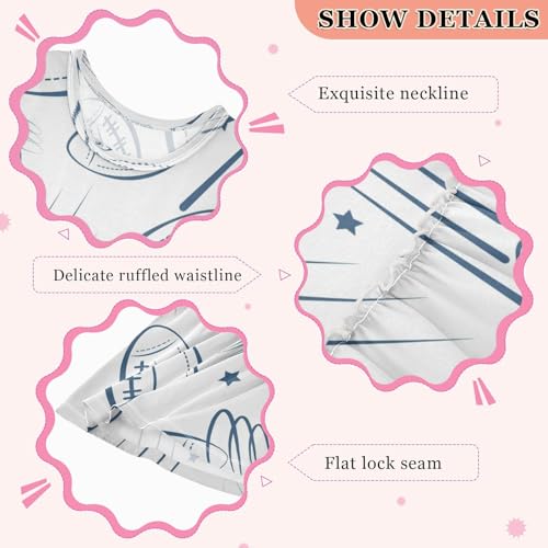 Girls Summer Dresses Sleeveless Dress for Girl Toddler Cotton Sundress Casual Outfits Clothes Size 2t-8y3