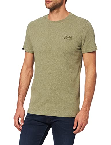 Superdry Camiseta de Manga Corta para Hombre con Logotipo