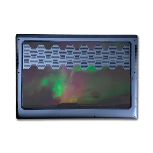 Image of Laptop Skin Compatible with Alienware M16 R2 (2024) - Aurora Borealis - Premium 3M Vinyl Protective Wrap Decal Cover - Easy to Apply | Crafted in The USA by MightySkins