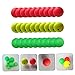 TOBBOMEY 30Pcs Foam Fishing Bobbers Sturdy Fishing Floats for Trout Lightweight Easy to Use for Accessories