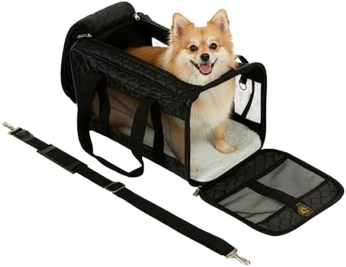 Sherpa Original Deluxe Travel Pet Carrier, Aprobado por aerolínea...