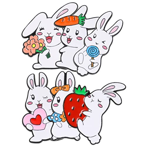 Broche lapin enfants goodies de Noël idéal comme cadeau de Pâques mignon