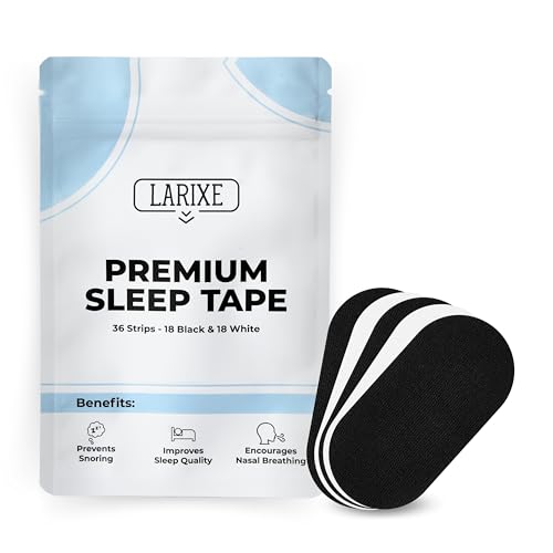 Hypoallergenic Breathable Premium Tape, Medical Grade Adhesive Cotton Tape, Gentle On Skin & Pain Free Removal (36 Pack)