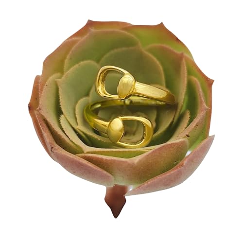 Open Horse Bit & Stirrup Rings. Solid 925 Sterling Silver. Adjustable Unisex Equestrian-Inspired Band. Classic & Time Styles4