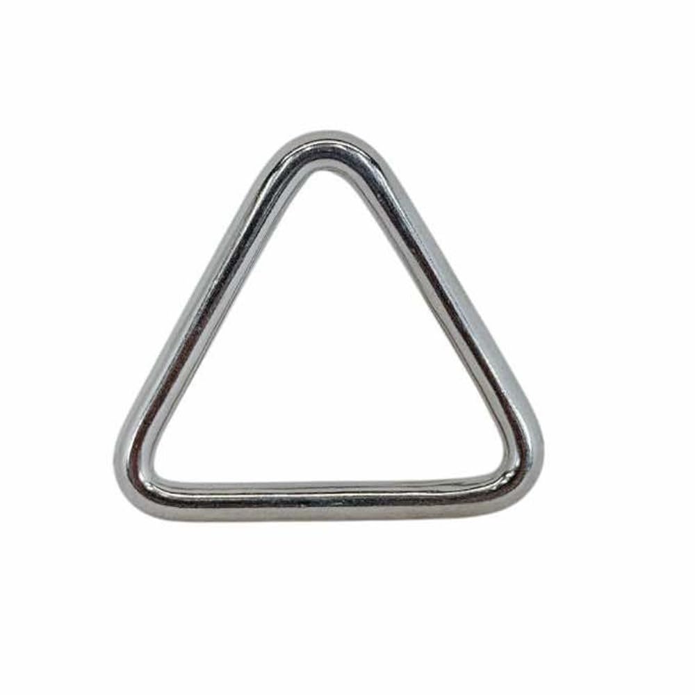 Prolinemax Marine Stainless Steel T316 1/4" x 2" Triangle Ring Formed Welded 750 Lbs WLL