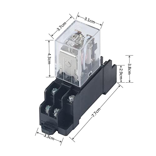 Relais à usage général LY2NJ DPDT bobine interrupteur électricité 110V - 4
